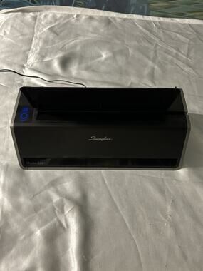 Swingline Commercial Electric Desktop 2-Hole Punch Hole Puncher Black